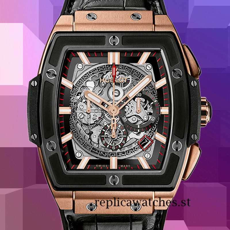 Hublot Spirit Of Big Bang Men 601.OM.0183.LR Around 15mm Skeleton Dial Around 18cm