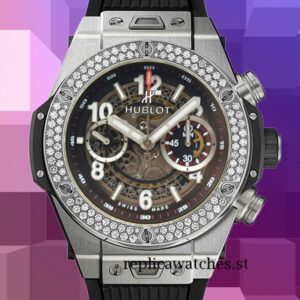 Hublot Big Bang Men Around 15mm 411.NX.1170.RX.1104 Skeleton Dial