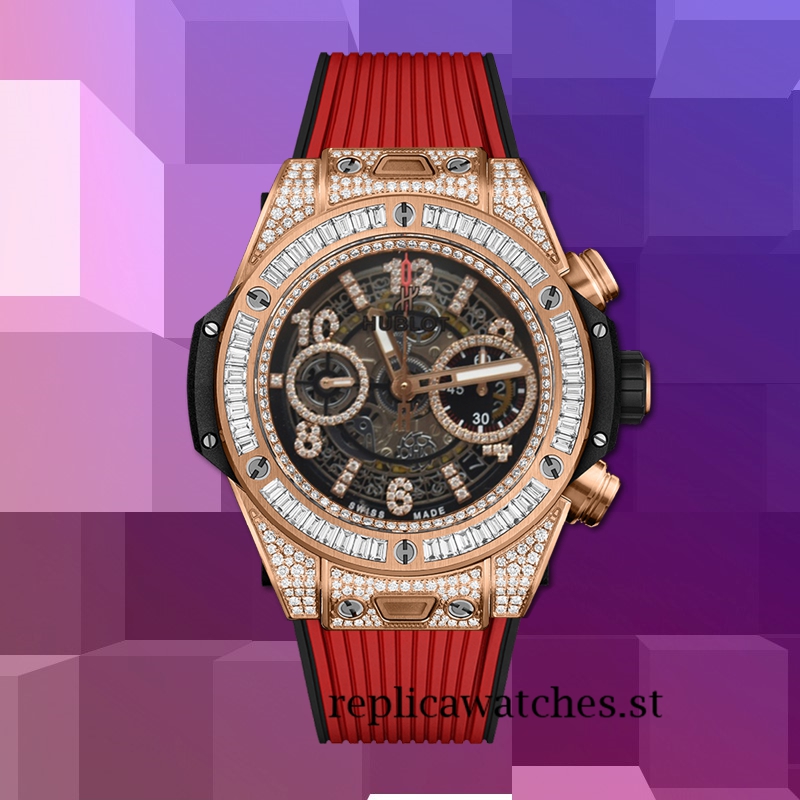Hublot Big Bang Around 15mm Men 411.OX.1180.RX.0904-001 Deployment Rubber - Image 2