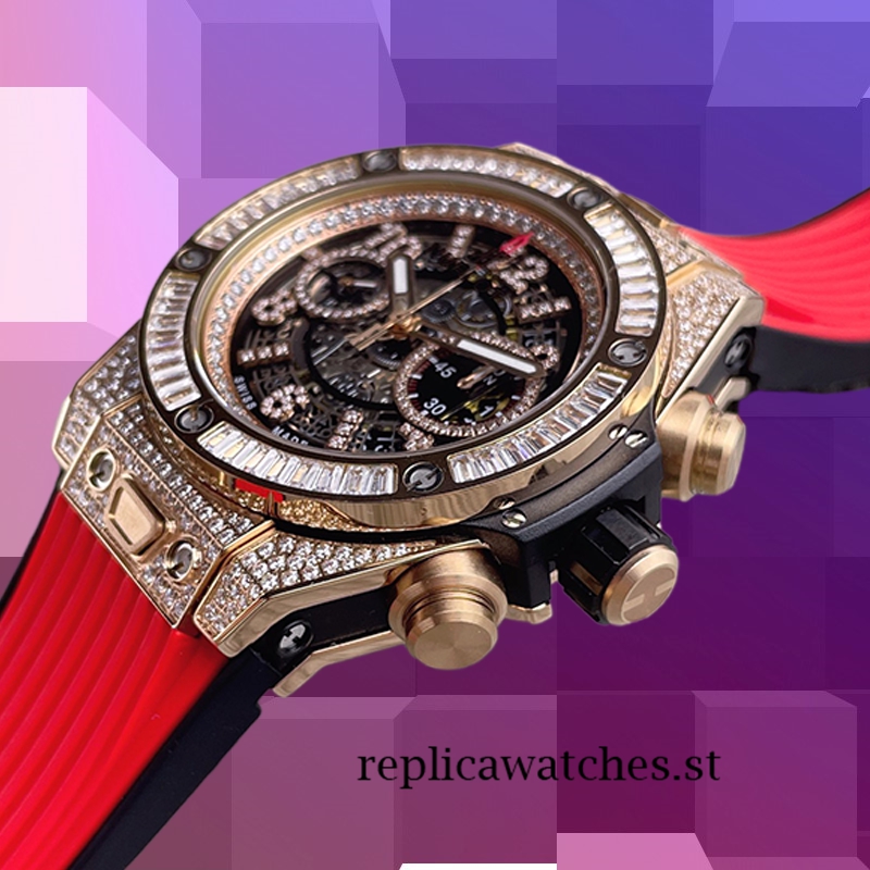 Hublot Big Bang Around 15mm Men 411.OX.1180.RX.0904-001 Deployment Rubber - Image 3