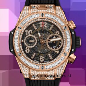 Hublot Big Bang Around 15mm 411.OX.1180.RX.0904 Men Skeleton Dial