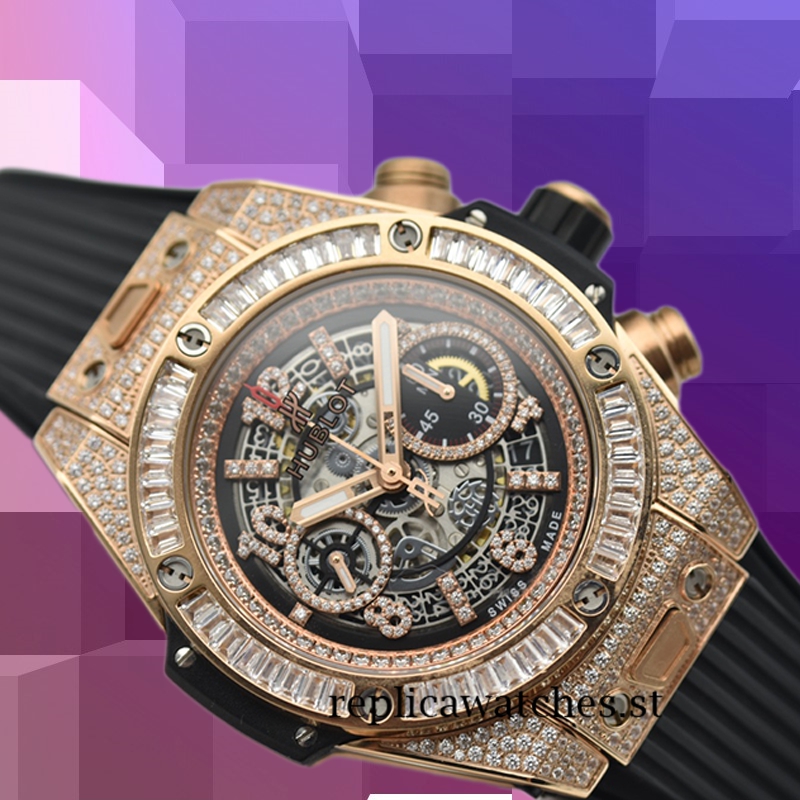 Hublot Big Bang Around 15mm 411.OX.1180.RX.0904 Men Skeleton Dial - Image 3