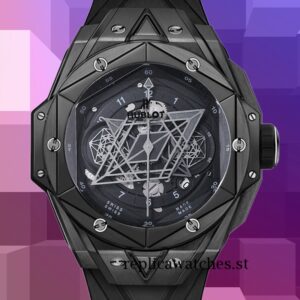 Hublot Big Bang 418.CX.1107.RX.MXM22 Around 15mm Men Black Dial Rubber