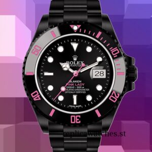 Rolex Submariner PINKLADY 40mm Men's Black Dial