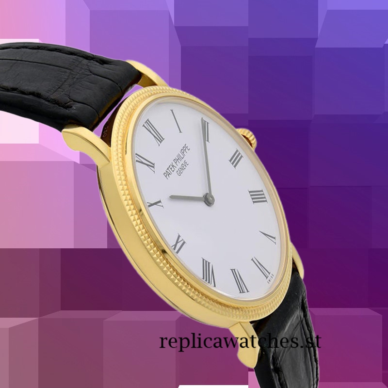 Patek Philippe Calatrava Men's 5120J-001 Around 9mm Deployment - Image 3
