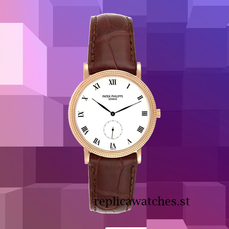 Patek Philippe Calatrava Men's 9mm 3919R 18cm - Image 2