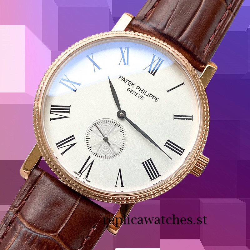 Patek Philippe Calatrava Men's 9mm 3919R 18cm - Image 3