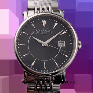 Patek Philippe Calatrava 9mm CalatravaBKSB015 Men's Black Dial