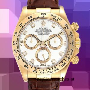 Rolex Daytona 40mm Men's 116518-0001 White Dial