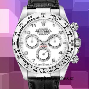 Rolex Daytona Men's 116519 40mm Silver-tone White Dial