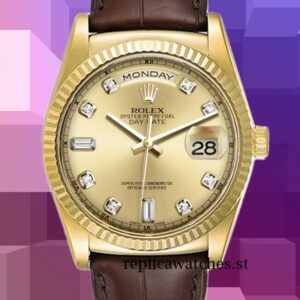 Rolex Day-Date 36mm Men's 118138 Champagne Dial