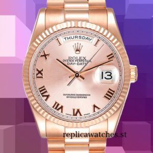 Rolex Day-Date 118235F-0001 36mm Men's Rose Gold-tone