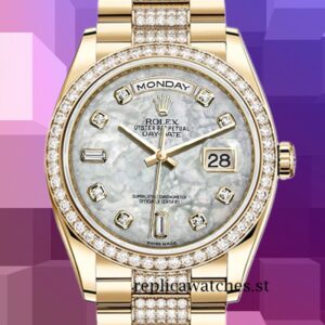 Rolex Day-Date Men's m118348-0061 36mm Gold-tone