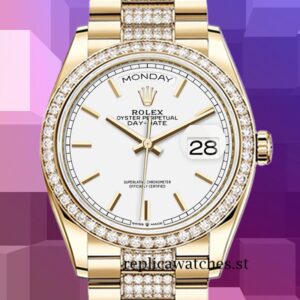 Rolex Day-Date 36mm m128348rbr-0048 Men's Automatic