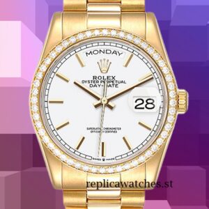 Rolex Day-Date Men's m128348rbr-0047 36mm Automatic