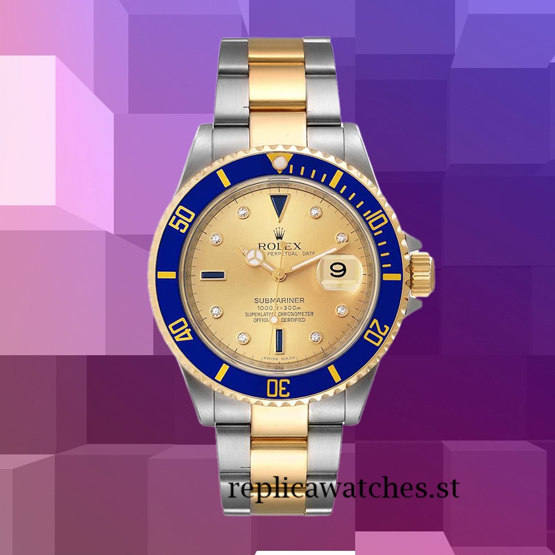 Rolex Submariner 16613 Men's 40mm Automatic - Image 2