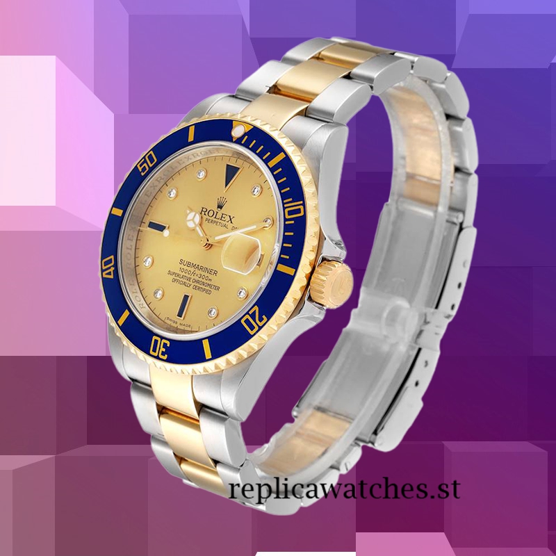 Rolex Submariner 16613 Men's 40mm Automatic - Image 3