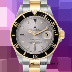 Rolex Submariner Men's 16613 40mm Grey Dial