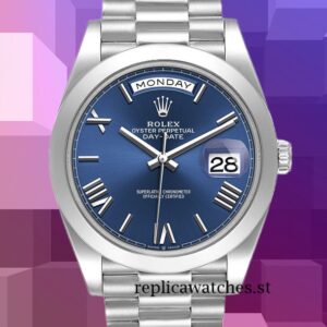 Rolex Day-Date 40mm 228206 Men's Silver-tone
