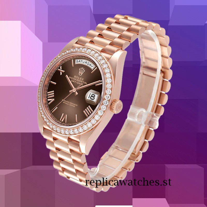 Rolex Day-Date Men's 40mm m228345rbr-0009 Automatic - Image 3