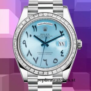 Rolex Day-Date 40mm Men's 228396 Automatic Blue Dial
