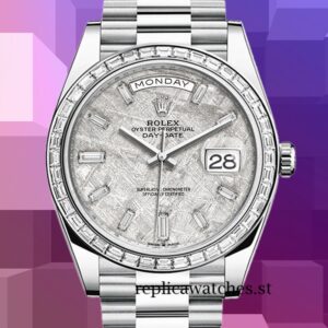 Rolex Day-Date 40mm Men's m228396tbr-0027 Meteorite Dial