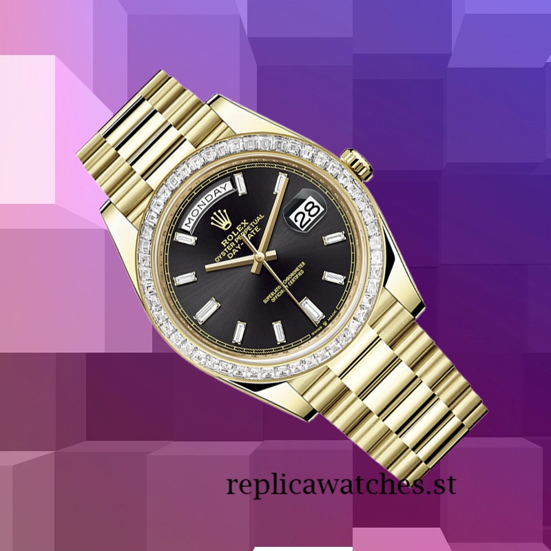 Rolex Day-Date m228398tbr-0001 Men's 40mm Black Dial - Image 3