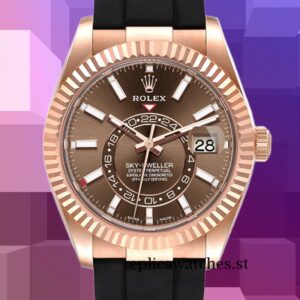 Rolex Sky-Dweller Men's m326235-0005 42mm Rose Gold-tone