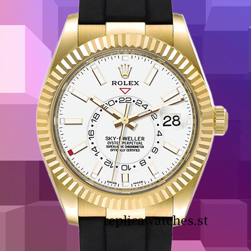 Rolex Sky-Dweller Men's m326238-0006 42mm White Dial