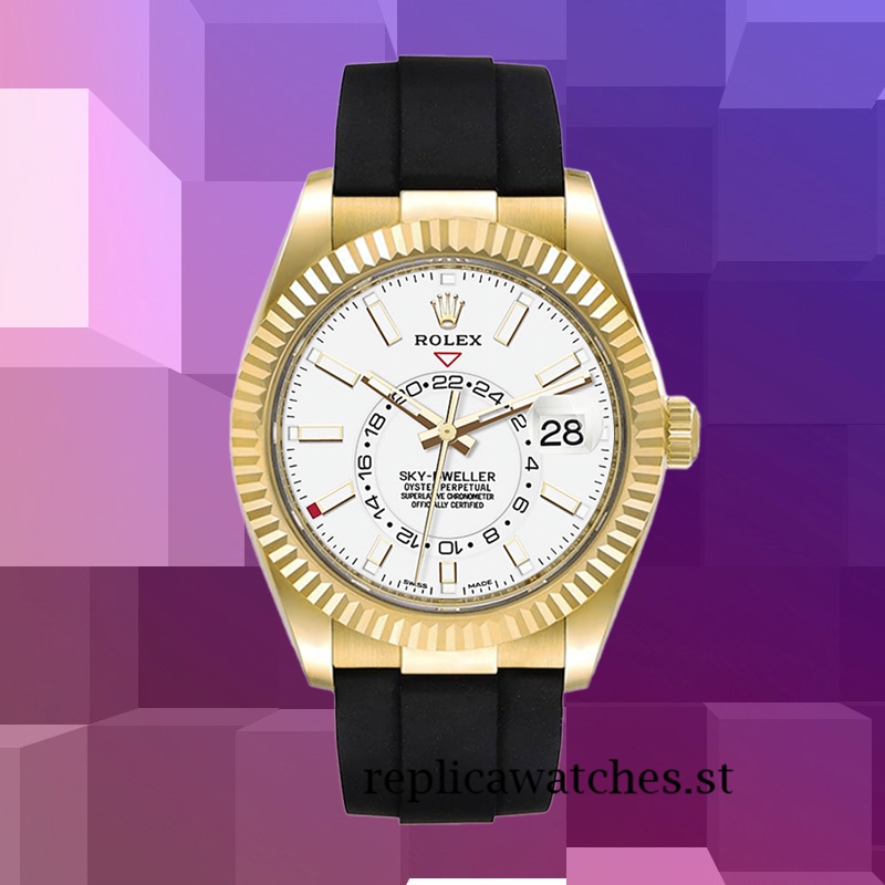 Rolex Sky-Dweller Men's m326238-0006 42mm White Dial - Image 2