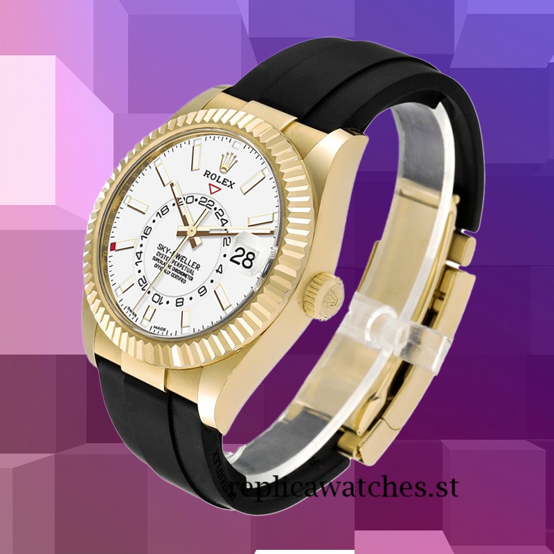 Rolex Sky-Dweller Men's m326238-0006 42mm White Dial - Image 3