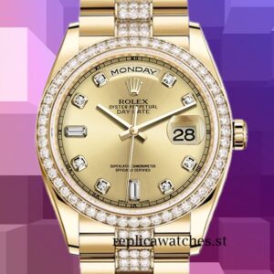 Rolex Day-Date Men's 36mm 118348 Gold-tone Automatic