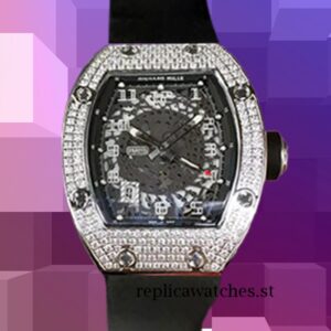 Richard Mille RM010 Men RM010-001 Around 50*42mm Transparent Dial Mechanical