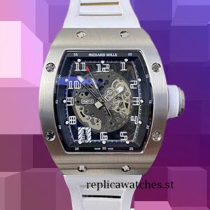 Richard Mille RM010 Men Around 50*42mm RM010-004 Silver Mechanical