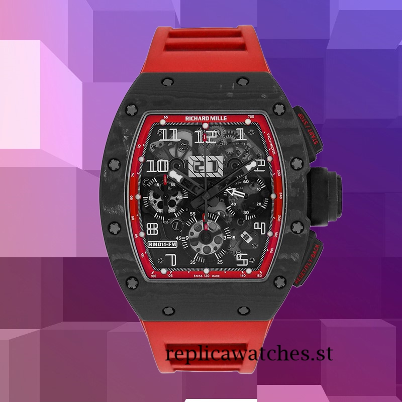Richard Mille RM 011 RM 011 Men Around 45mm Transparent Dial Automatic - Image 2