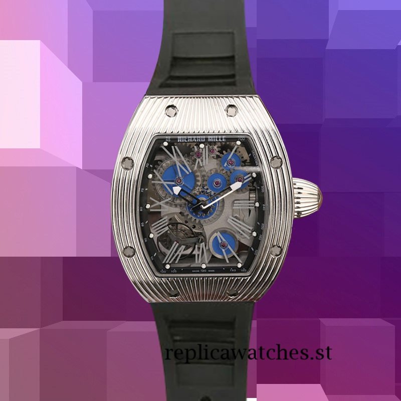Richard Mille RM018 Men RM018-003 Around 48*39mm Silver-tone - Image 2
