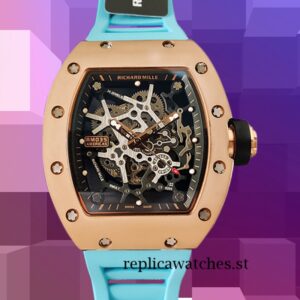 Richard Mille RM35 Men RM35-024 Around 48*40mm Rose Gold-tone Mechanical