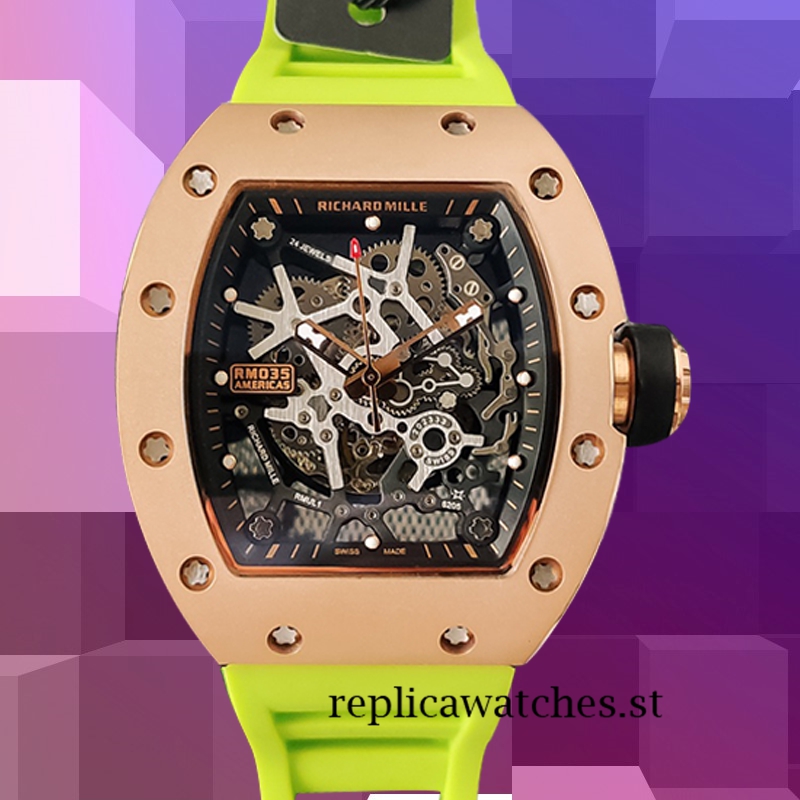 Richard Mille RM35 RM35-027 Around 48*40mm Men Mechanical