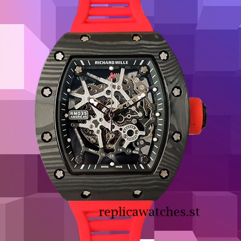 Richard Mille RM35 RM35-029 Men Around 48*40mm Mechanical