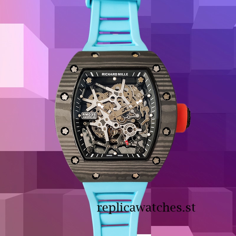 Richard Mille RM35 Around 48*40mm Men RM35-030 Skeleton Dial - Image 2