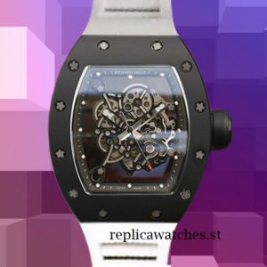 Richard Mille RM055 RM055-001 Around 50*43mm Men Transparent Dial
