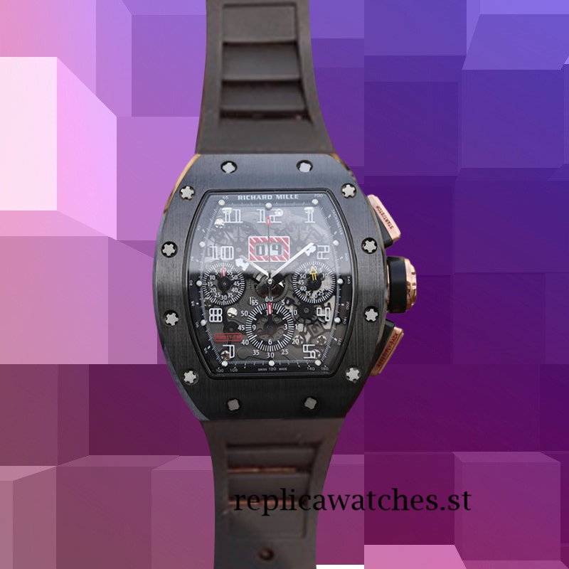 Richard Mille RM011 RM011-005 Around 50*40mm Men Transparent Dial - Image 2