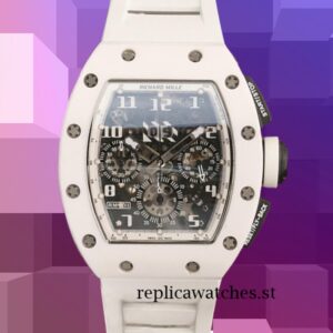 Richard Mille RM011 RM011-006 Men Around 50*40mm Transparent Dial Automatic