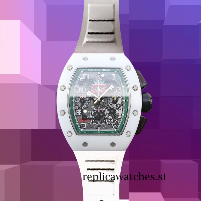 Richard Mille RM011 Men RM011-008 Around 50*40mm Transparent Dial - Image 2