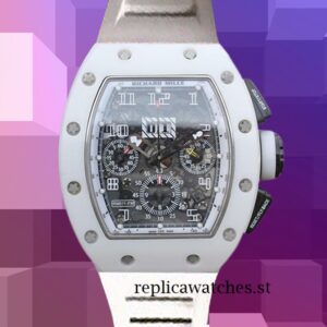 Richard Mille RM011 Around 50*40mm Men RM011-012 White Automatic
