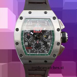 Richard Mille RM011 RM011-016 Around 50*42mm Men Transparent Dial Automatic