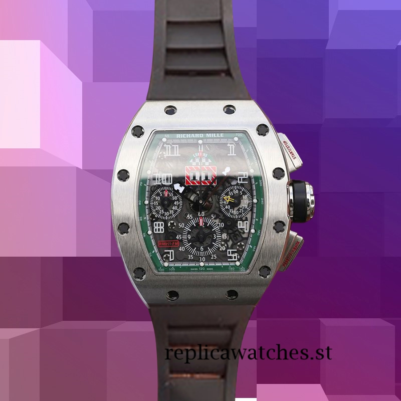 Richard Mille RM011 RM011-016 Around 50*42mm Men Transparent Dial Automatic - Image 2
