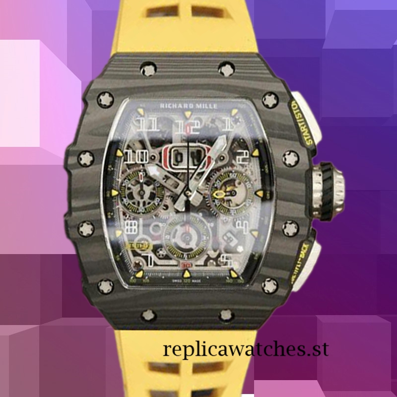 Richard Mille RM11-03 Men RM11-03-004 Around 50*40mm Transparent Dial
