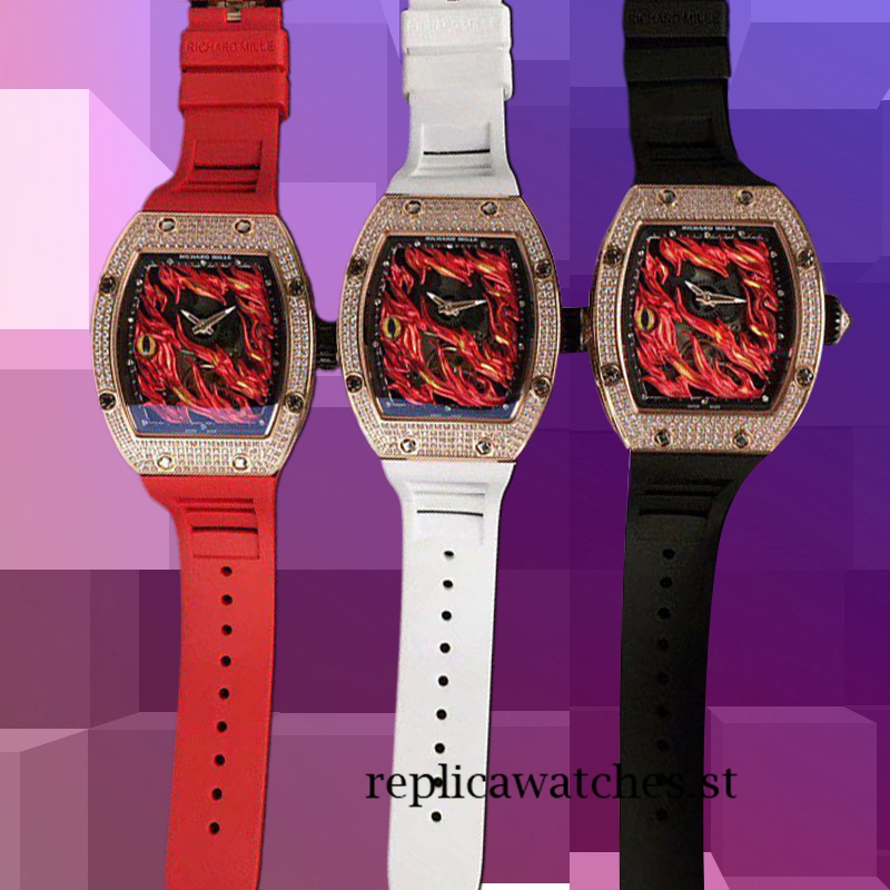 Richard Mille RM26-02 RM26-02-002 Men Around 50*42mm Hand Wind Rose Gold - Image 3