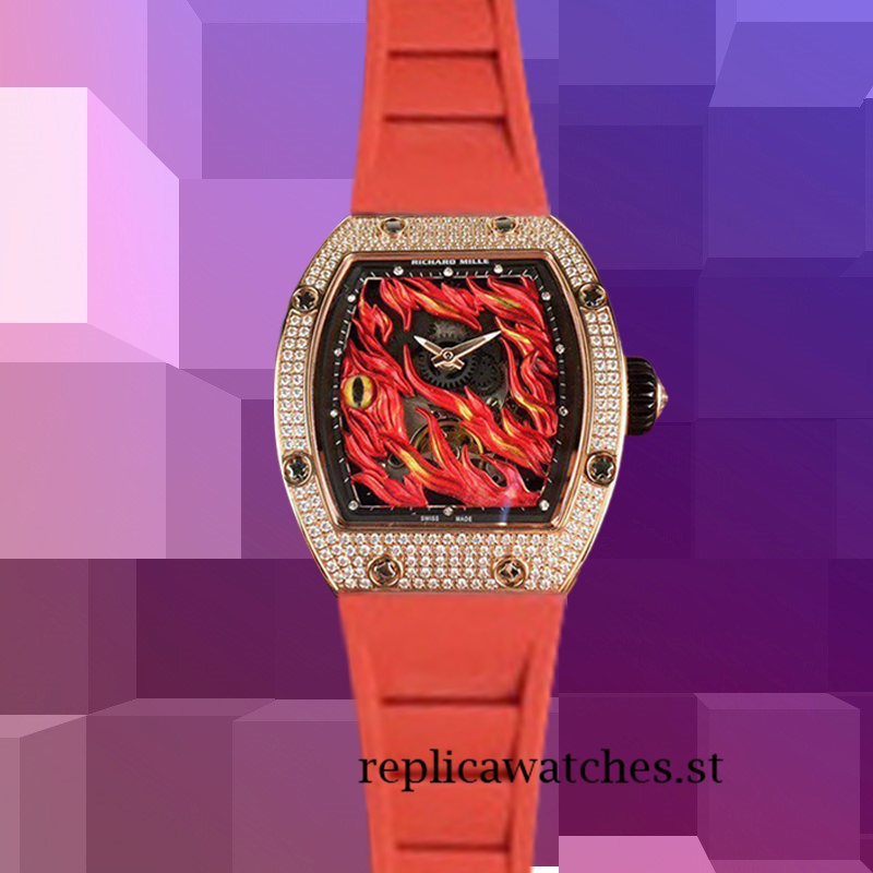 Richard Mille RM26-02 Around 50*42mm RM26-02-003 Men Hand Wind Flame Dial - Image 2